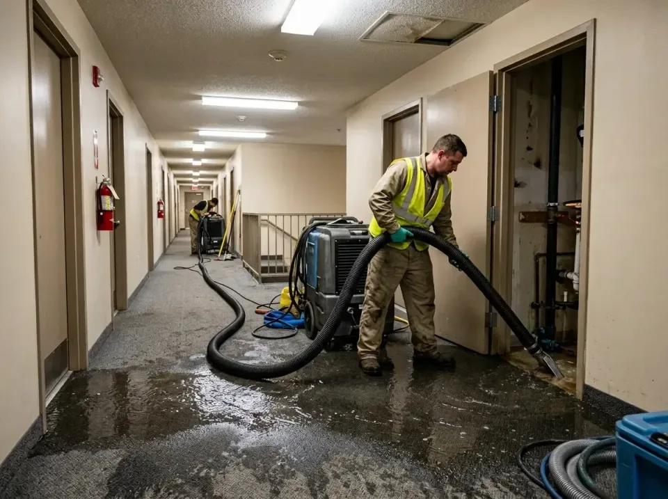 multi-unit-apartment-hallway-f-005 — frequently asked questions, Emergency Burst Pipe Water Extraction & Removal in Cadiz, OH